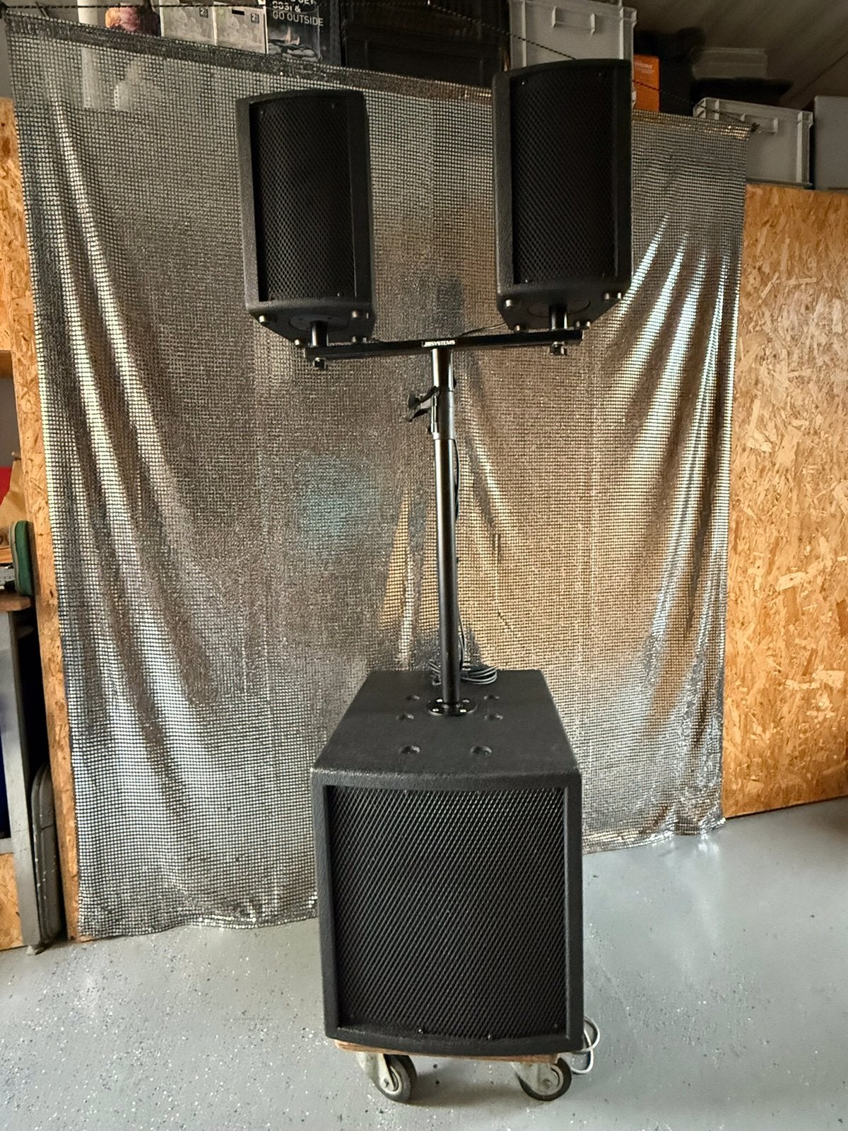 DAP Clubmate 12, Gebruikt, Speakerset, Inclusief kabels, Ophalen