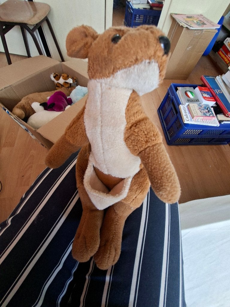 kangaroo knuffel, Ophalen of Verzenden, Overige typen