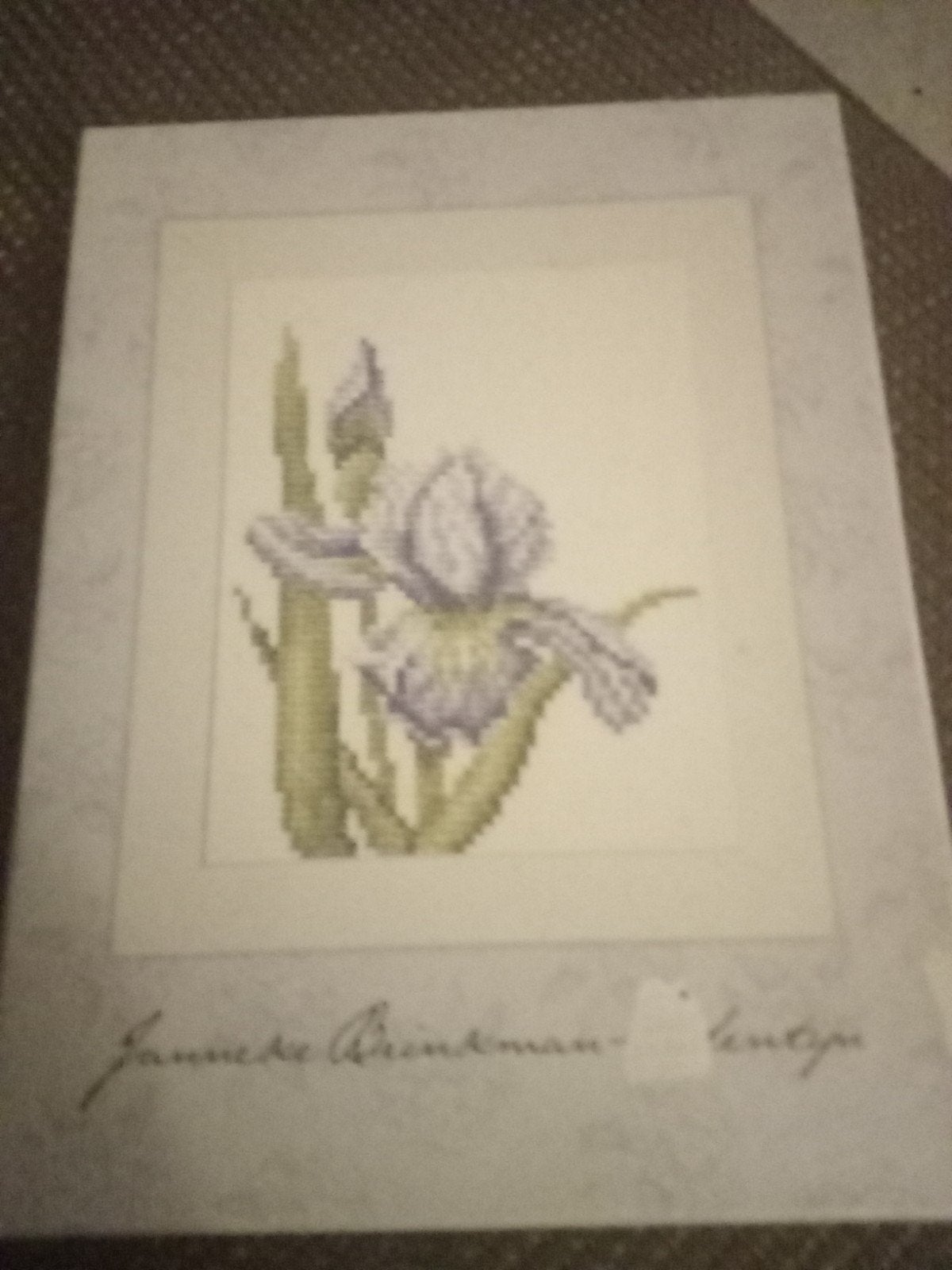 Borduurpakket Janneke Brinkman-Salentijn - 3 bloemen, Ophalen of Verzenden, Nieuw, Handborduren, Borduurpakket