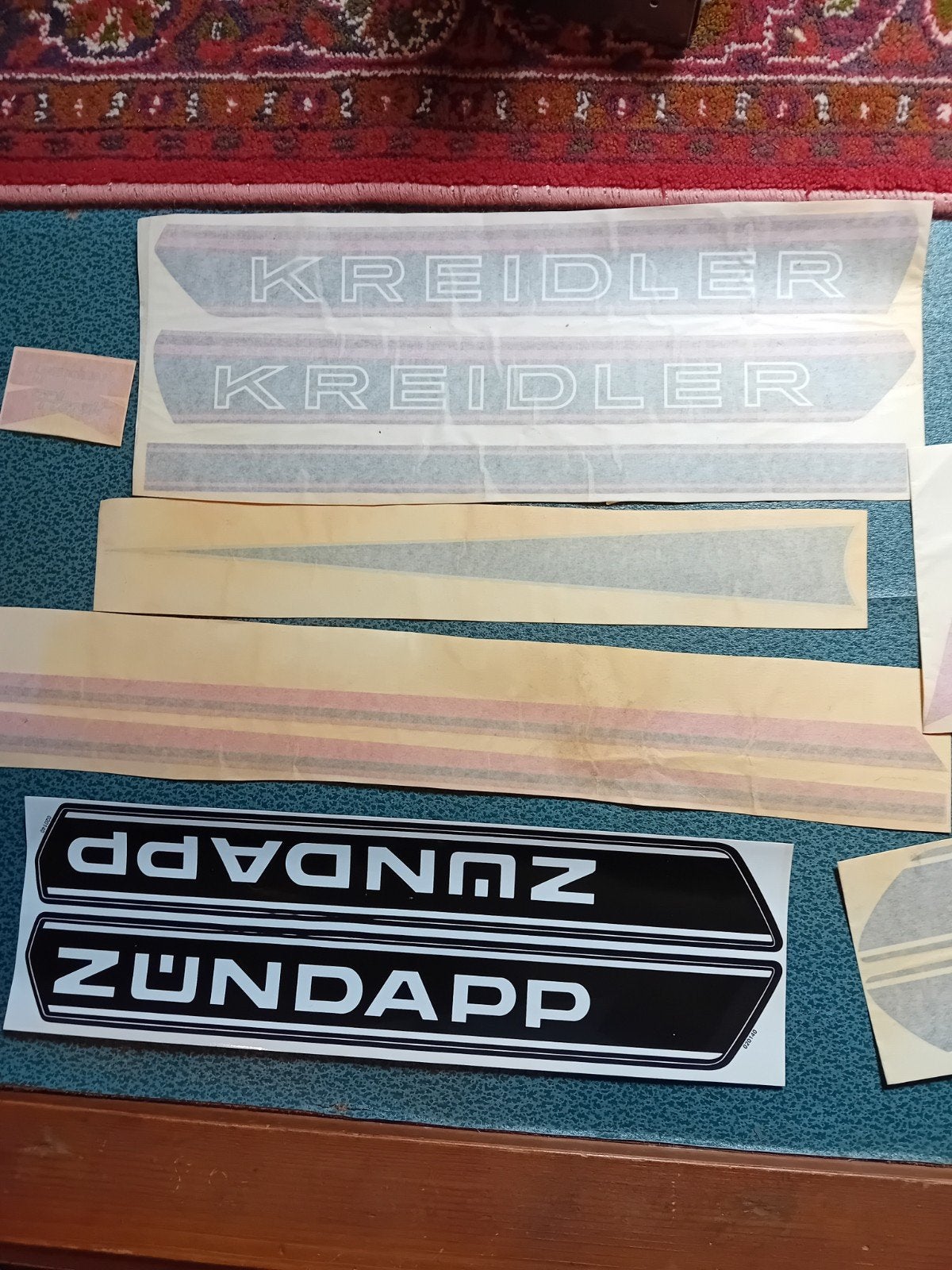 Stickers van Zundapp en Kreidler, Ophalen of Verzenden, Nieuw, Overige typen