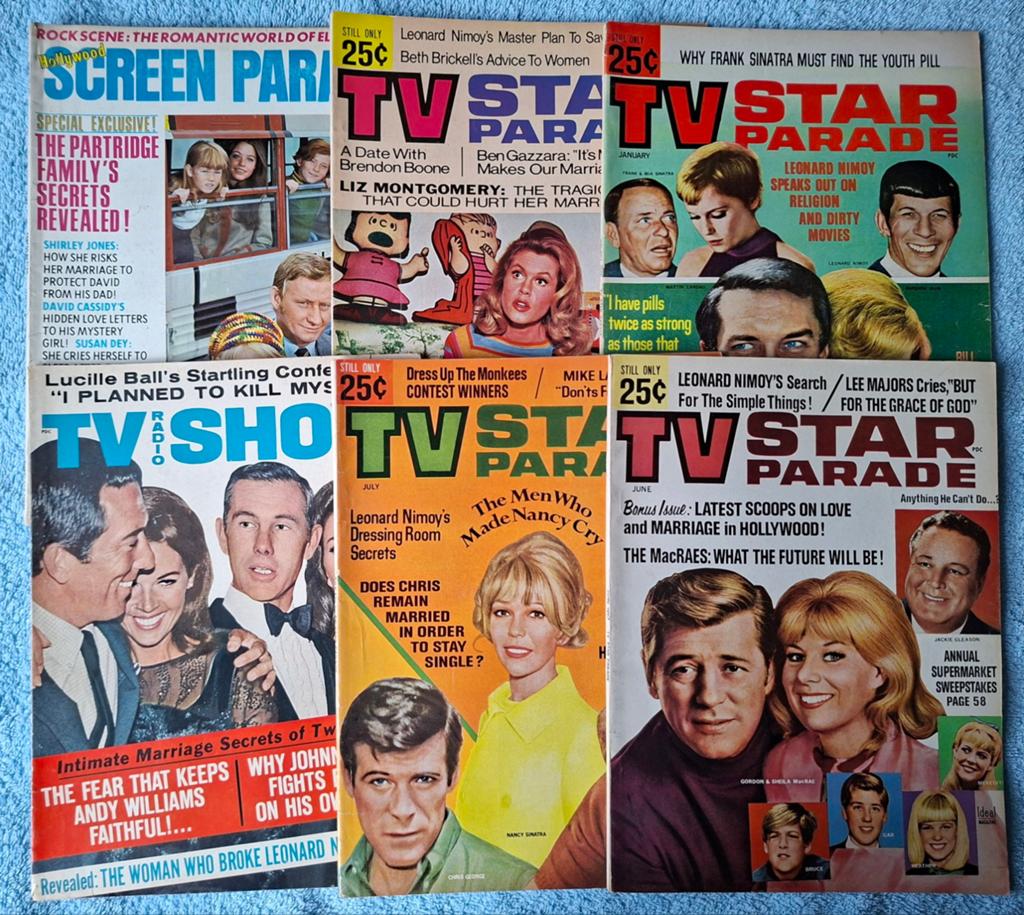 VINTAGE HOLLYWOOD MAGAZINES. JAREN '60. 10 EURO PER STUK., Boeken, Ophalen of Verzenden, Gelezen