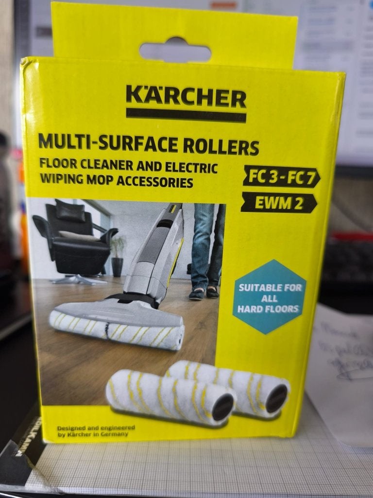 Multi surface rollers voor Karcher FC3 - FC7 EWM 2, Ophalen of Verzenden, Bezem of Borstel