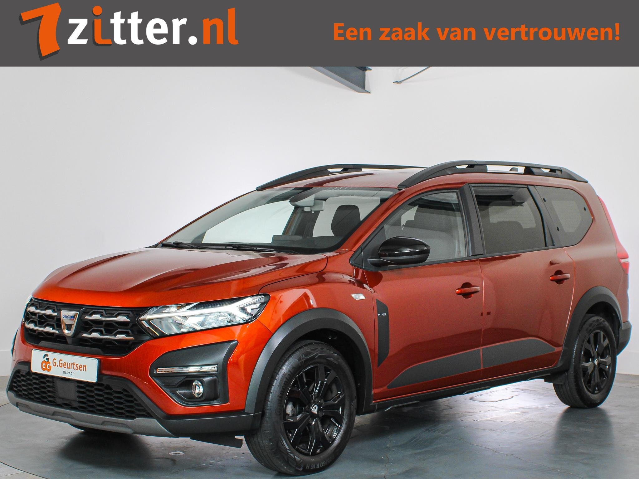 Dacia Jogger 1.0 TCe Extreme, 7-Persoons, Camera, Navigatie,, Voorwielaandrijving, Stof, Gebruikt, Bruin