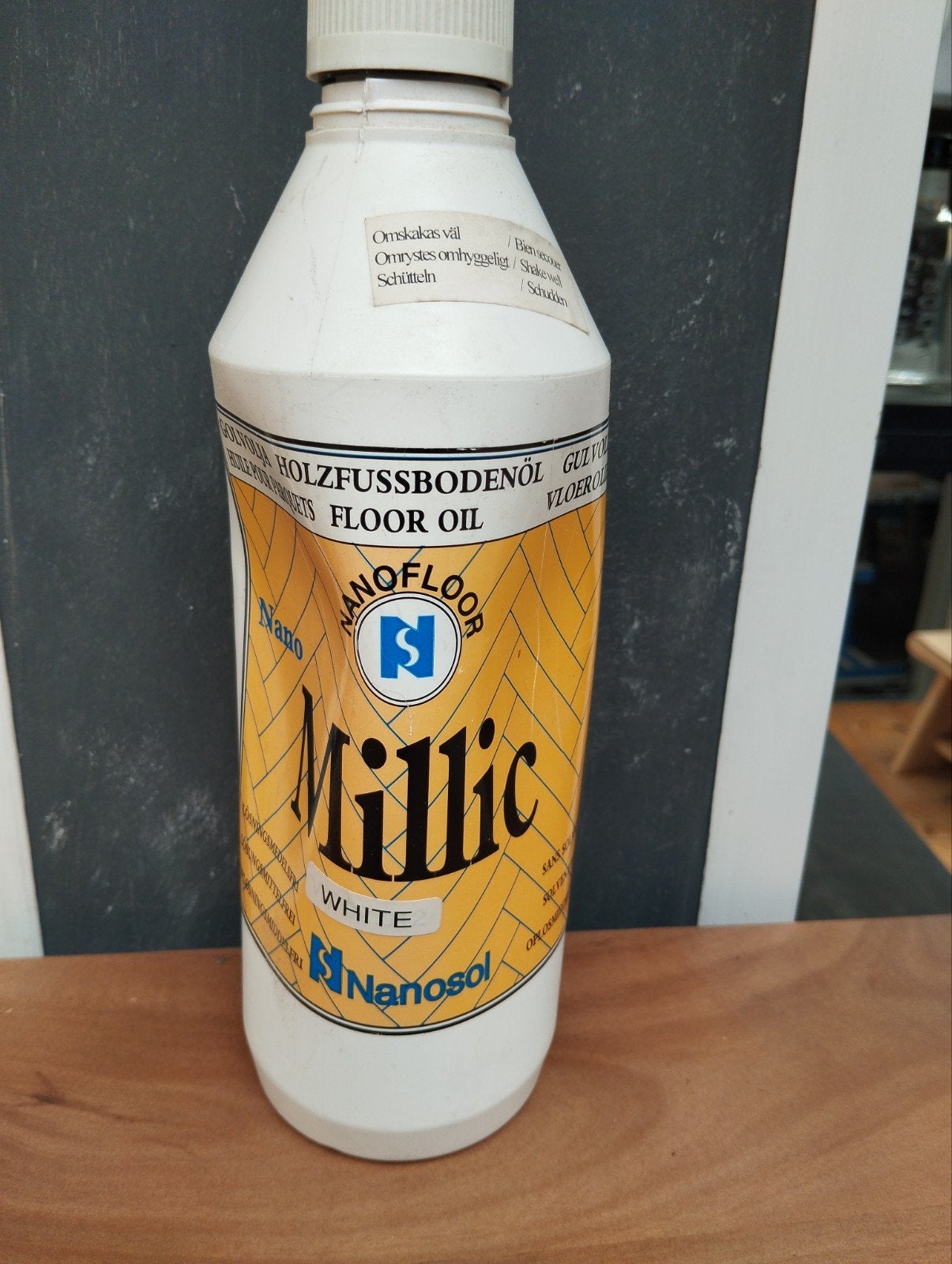 Nanofloor Millic White vloer olie, Doe-het-zelf en Verbouw, Ophalen of Verzenden, Wit, Beits