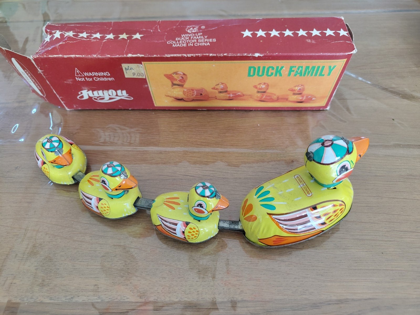 Juyou "Duck Family" Blikken Opwindspeelgoed Collector Series, Ophalen of Verzenden