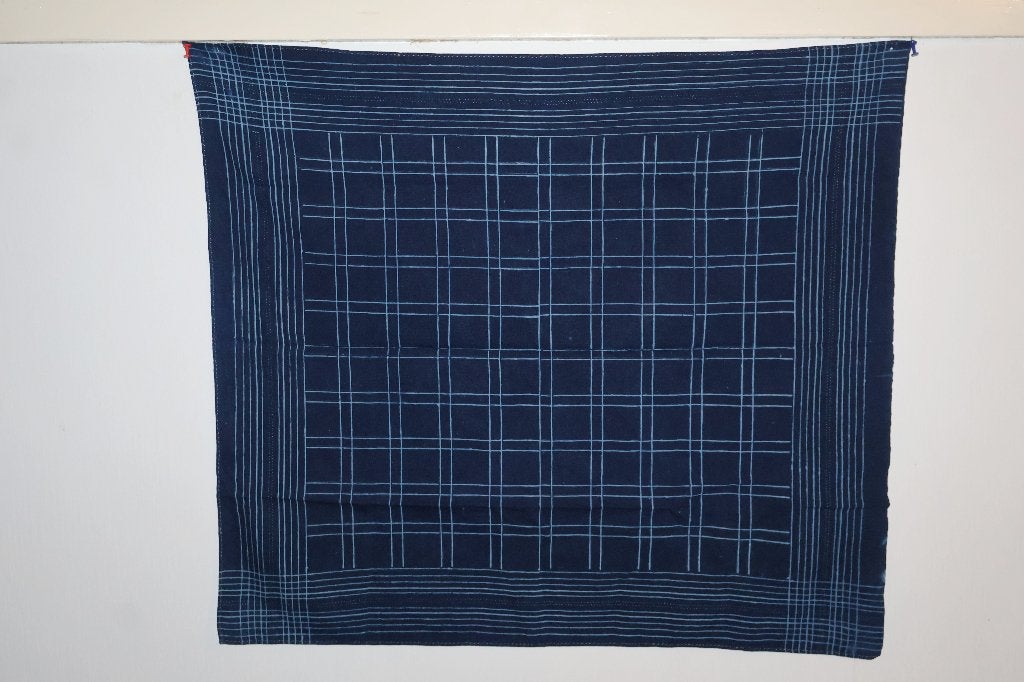 antieke blauwdrukdoek schouderdoek, Staphorster klederdracht, Ophalen of Verzenden