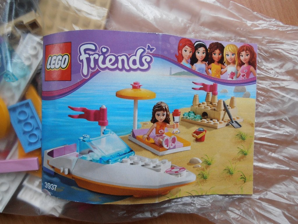 Lego Friends 3937 Olivia's speedboot, Lego, Friends, Ophalen of Verzenden, Zo goed als nieuw