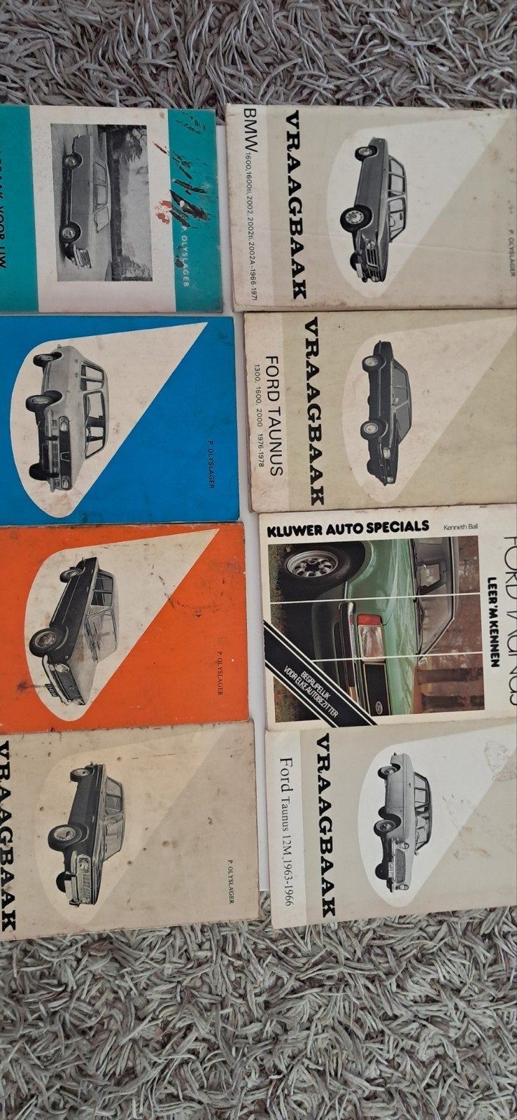 Vraagbaak BMW 2002ti/ Ford Taunus/ Fiat124/NSU, Ophalen of Verzenden