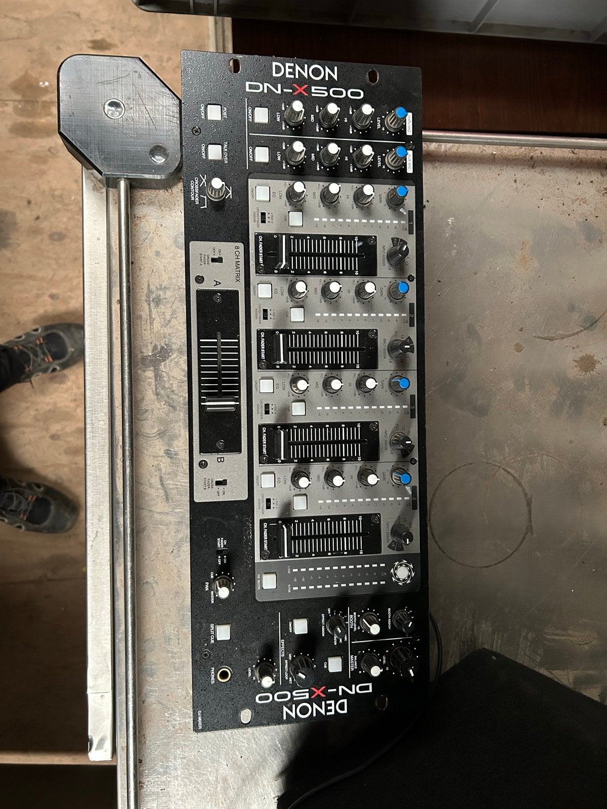 Denon DN-X500 DJ Mixer - Professionele 4-kanaals mixer, Muziek en Instrumenten, Dj-sets en Draaitafels, Ophalen, Gebruikt, Denon