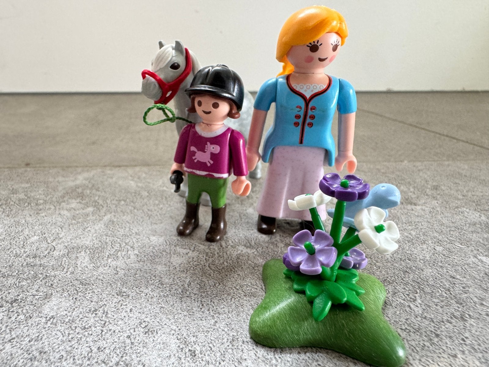 Ponyrijden met mama playmobil, Ophalen, Gebruikt