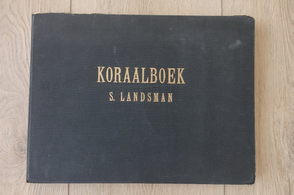 Koraalboek Simon Landsman, Muziek en Instrumenten, Bladmuziek, Orgel, Gebruikt, Ophalen of Verzenden, Religie en Gospel