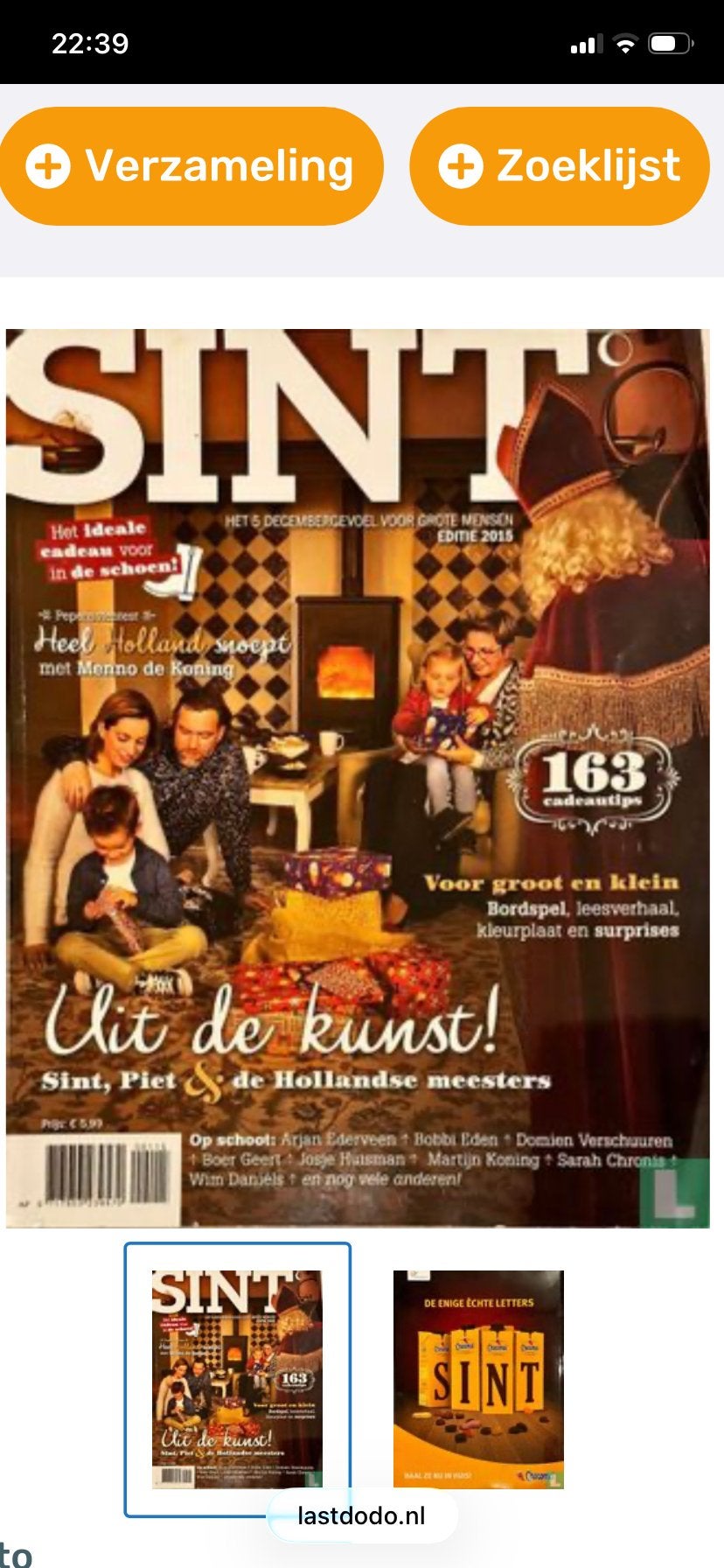 GEZOCHT: Sint Magazine Editie 2015 - Het 5 Decembergevoel, Diversen, Ophalen of Verzenden, Gebruikt