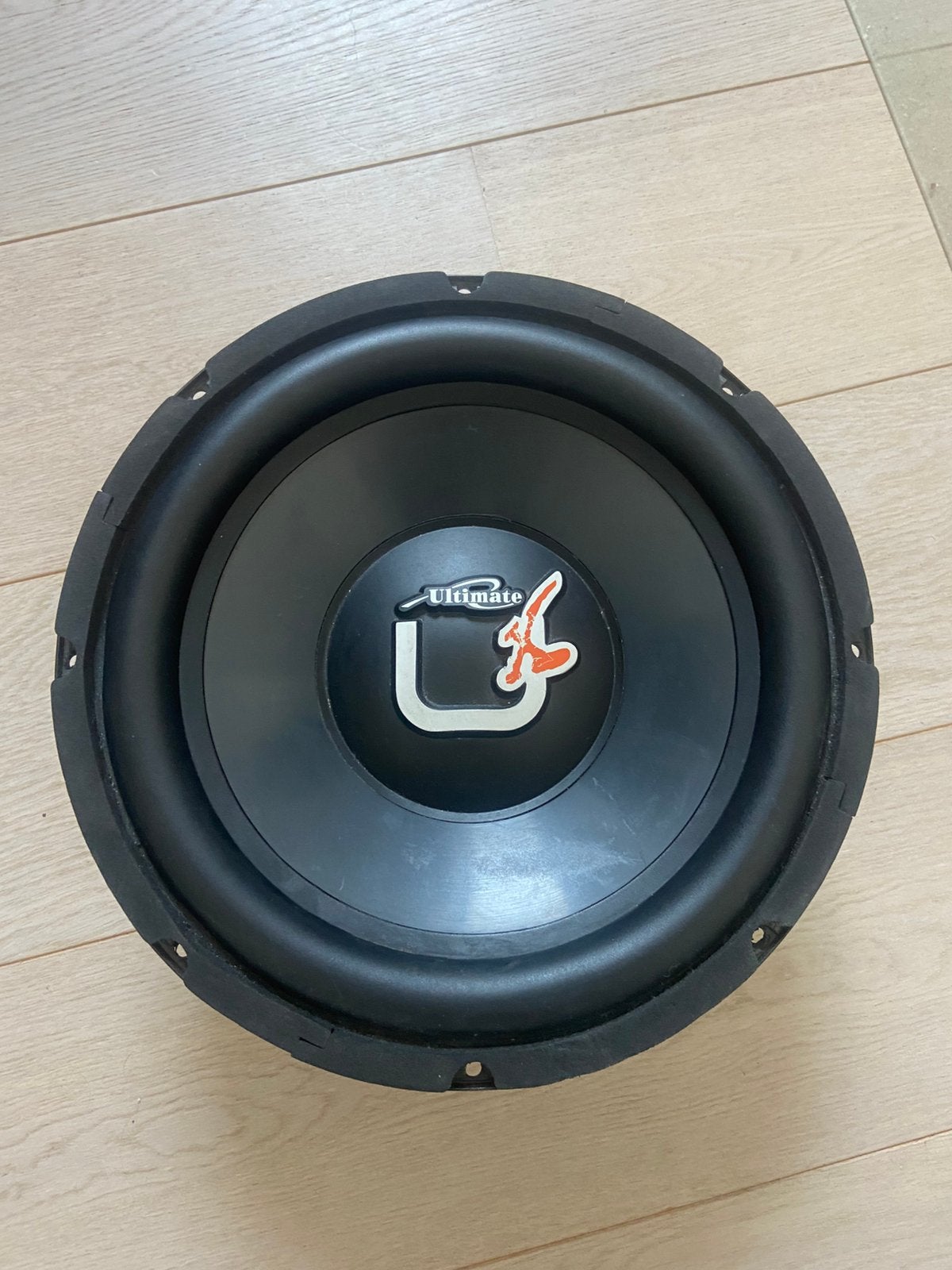 12” subwoofer ultimate sound, Ophalen of Verzenden, Gebruikt, Subwoofer, Overige merken