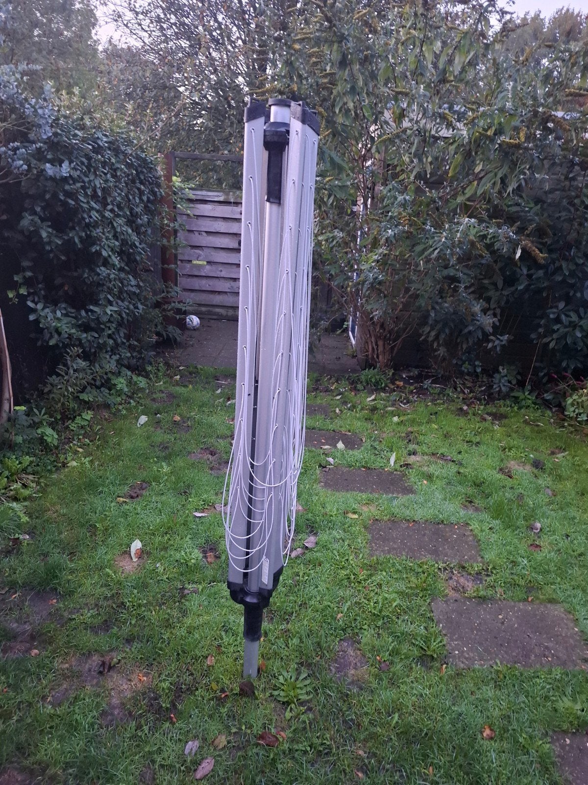 Brabantia droogmolen met grondanker, Ophalen, Gebruikt, Droogmolen