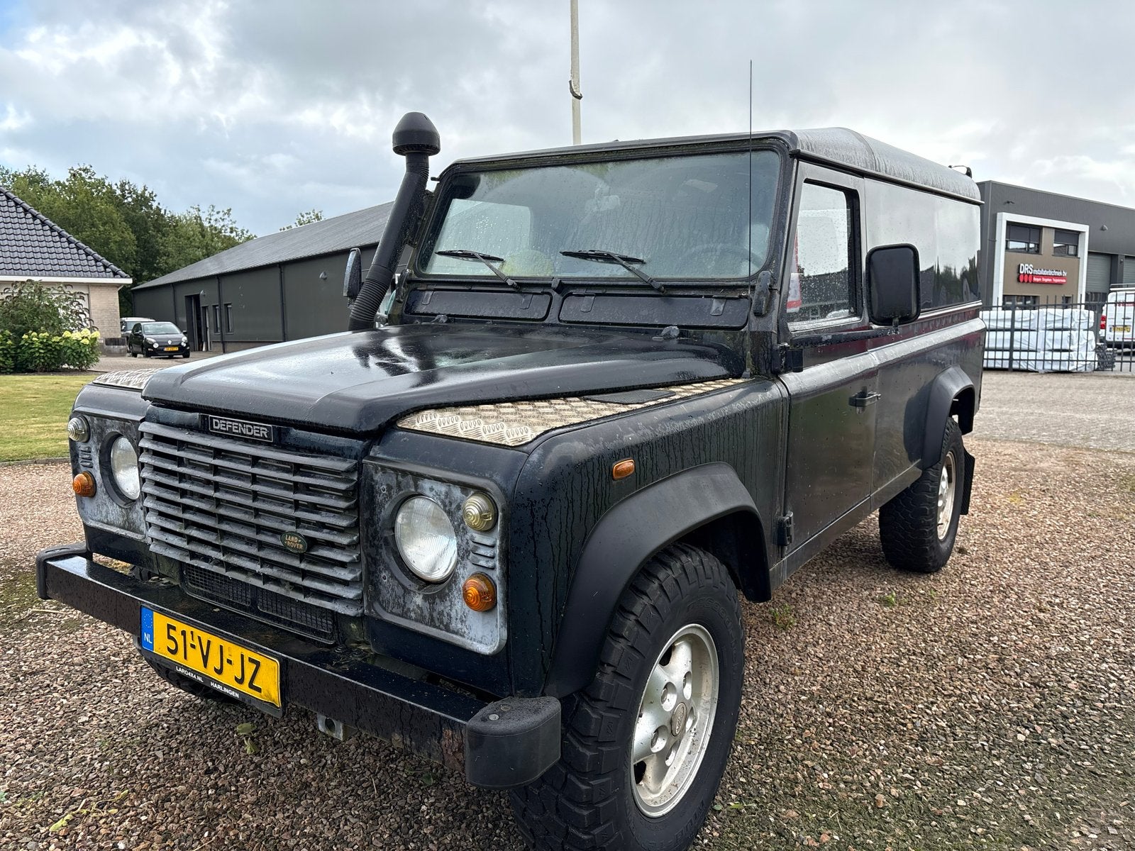 Land Rover Defender 110 Hardtop TD 1999, Auto's, Zwart, Overige carrosserieën, 2495 cc, Origineel Nederlands