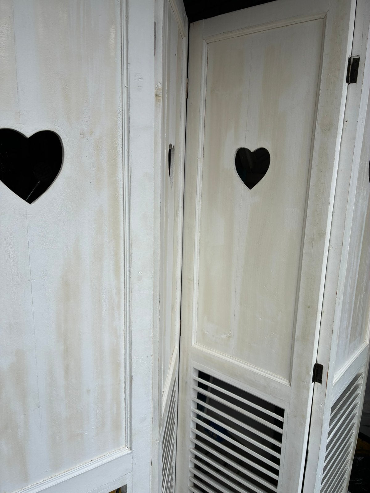Romantisch kamerscherm 2 mtr, Huis en Inrichting, Woonaccessoires | Kamerschermen, Gebruikt, Ophalen