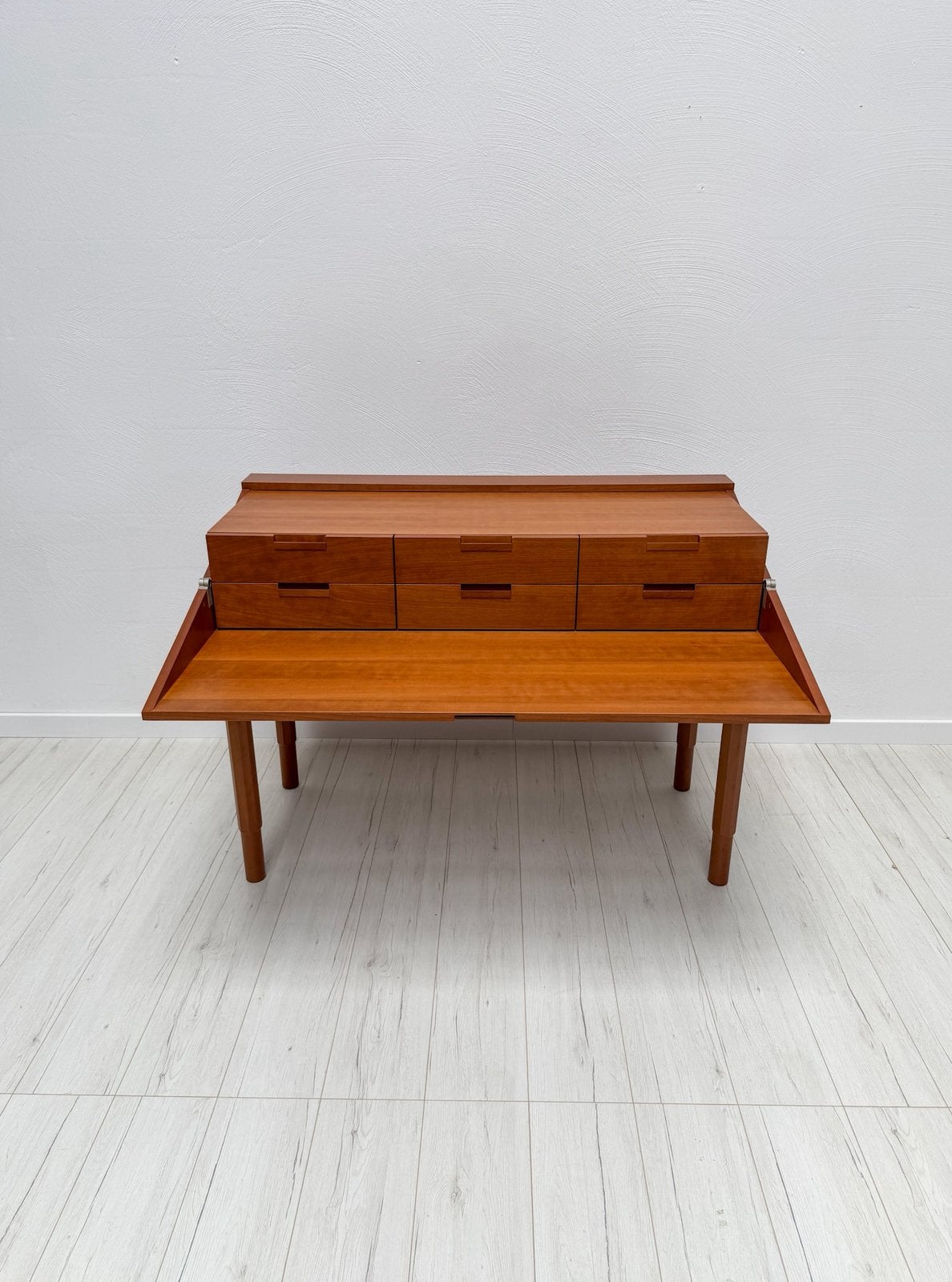 B&B Italia Citterio kersenhouten secretaire vintage console, Ophalen of Verzenden, Zo goed als nieuw