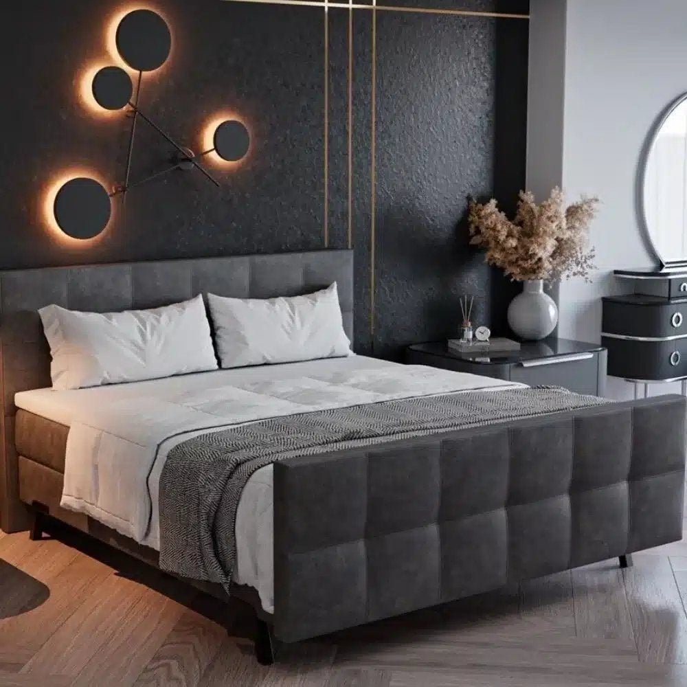 V2800 boxspringset vlak 180/210 kompleet LAATSTE SHOWROOM WE, Matrasbestellen.nl, Verzenden, Buurserstraat 15 A, 7481 EG,Haaksbergen