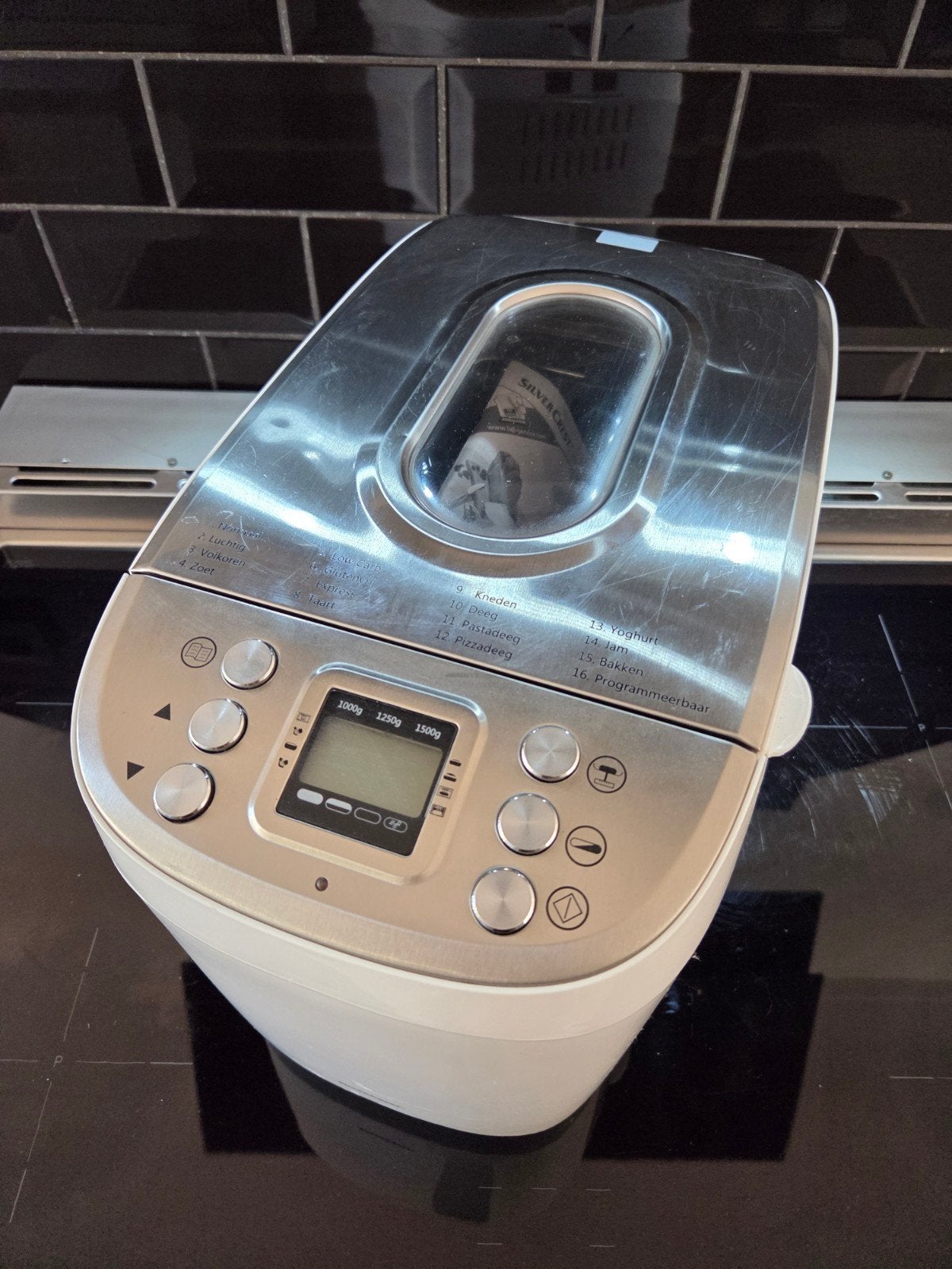 SilverCrest Broodbakmachine SBB 850 E1 - Zo goed als nieuw, Met timer, Kijkvenster, Ophalen of Verzenden, Zo goed als nieuw