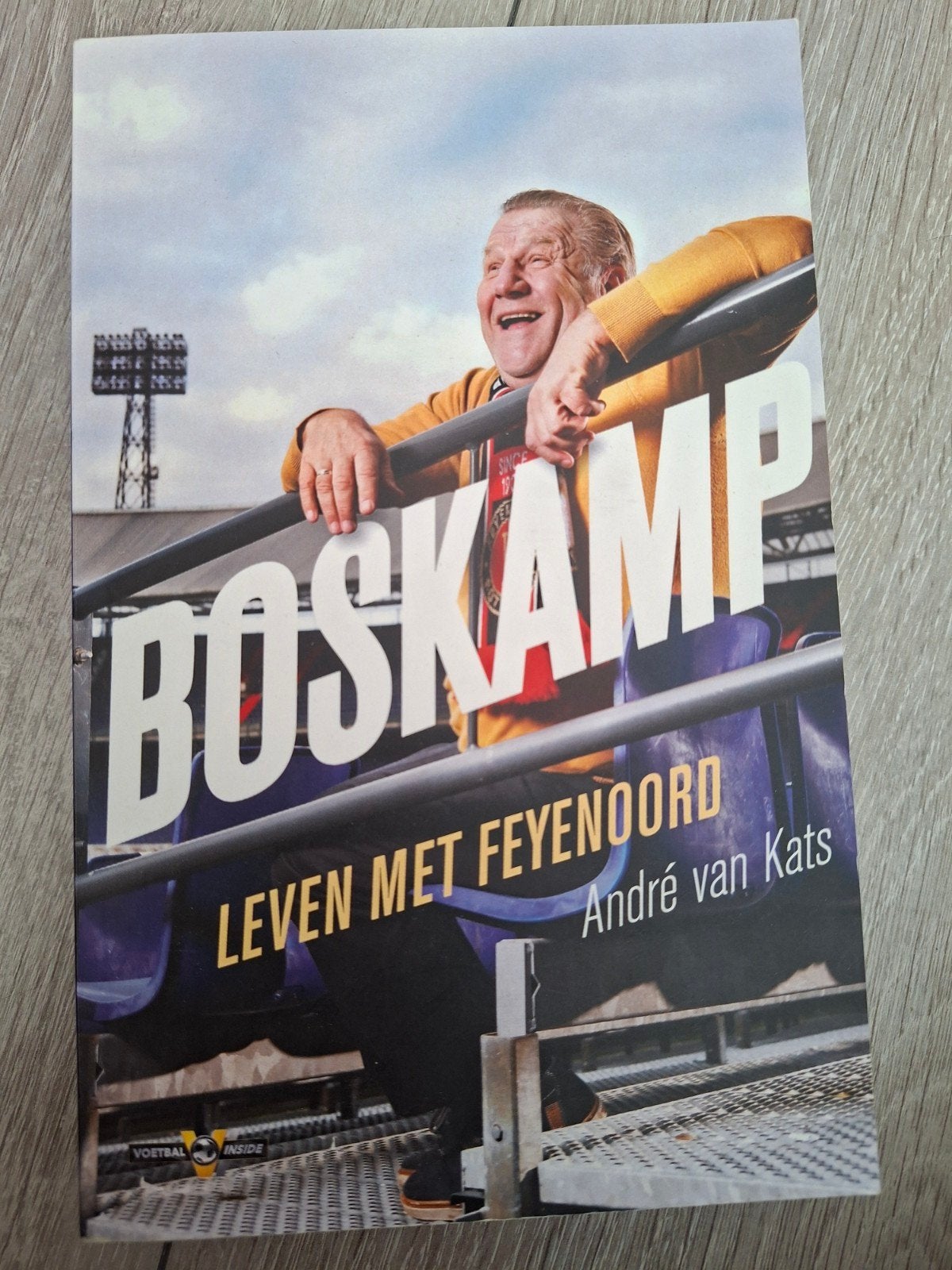 BOSKAMP - Leven met Feyenoord - André van Kats, Ophalen of Verzenden, Zo goed als nieuw, André van Kats, Overige sporten