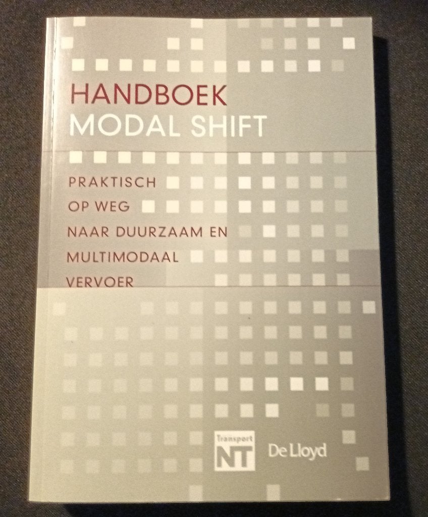 zgan.Handboek Modal Shift transport NT DeLloyd, Ophalen of Verzenden, Zo goed als nieuw