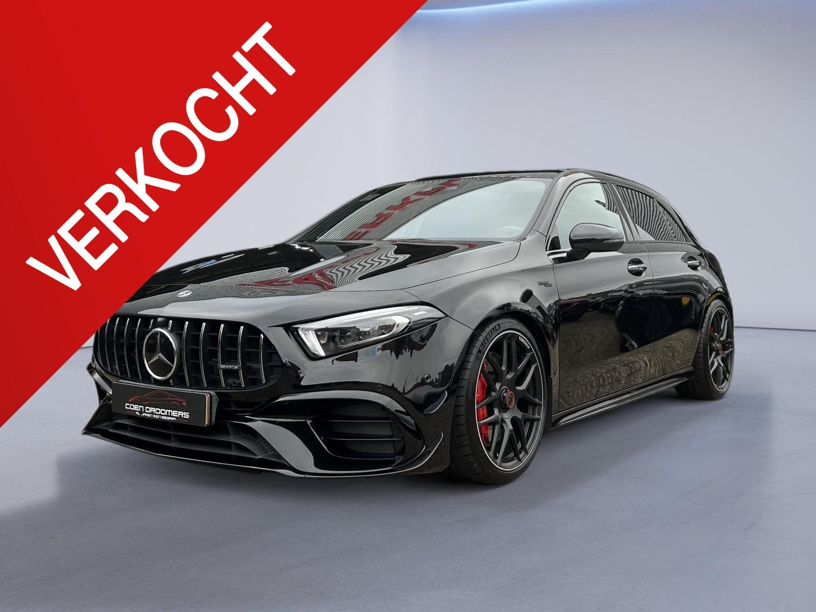 Mercedes-Benz A-klasse AMG 45 S 4MATIC+ Premium Plus Yellow, Automaat, Gebruikt, Euro 6, 4 cilinders