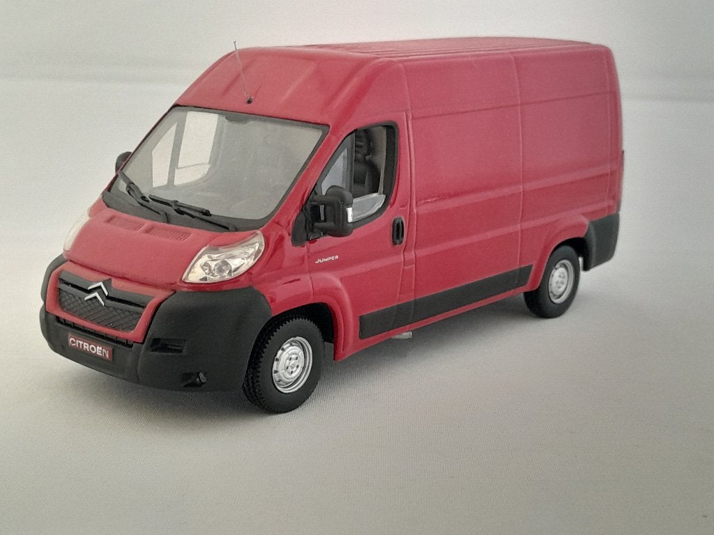 Citroën Jumper gesloten bestel 1:43 van Norev, Ophalen of Verzenden, Zo goed als nieuw, Auto, Norev