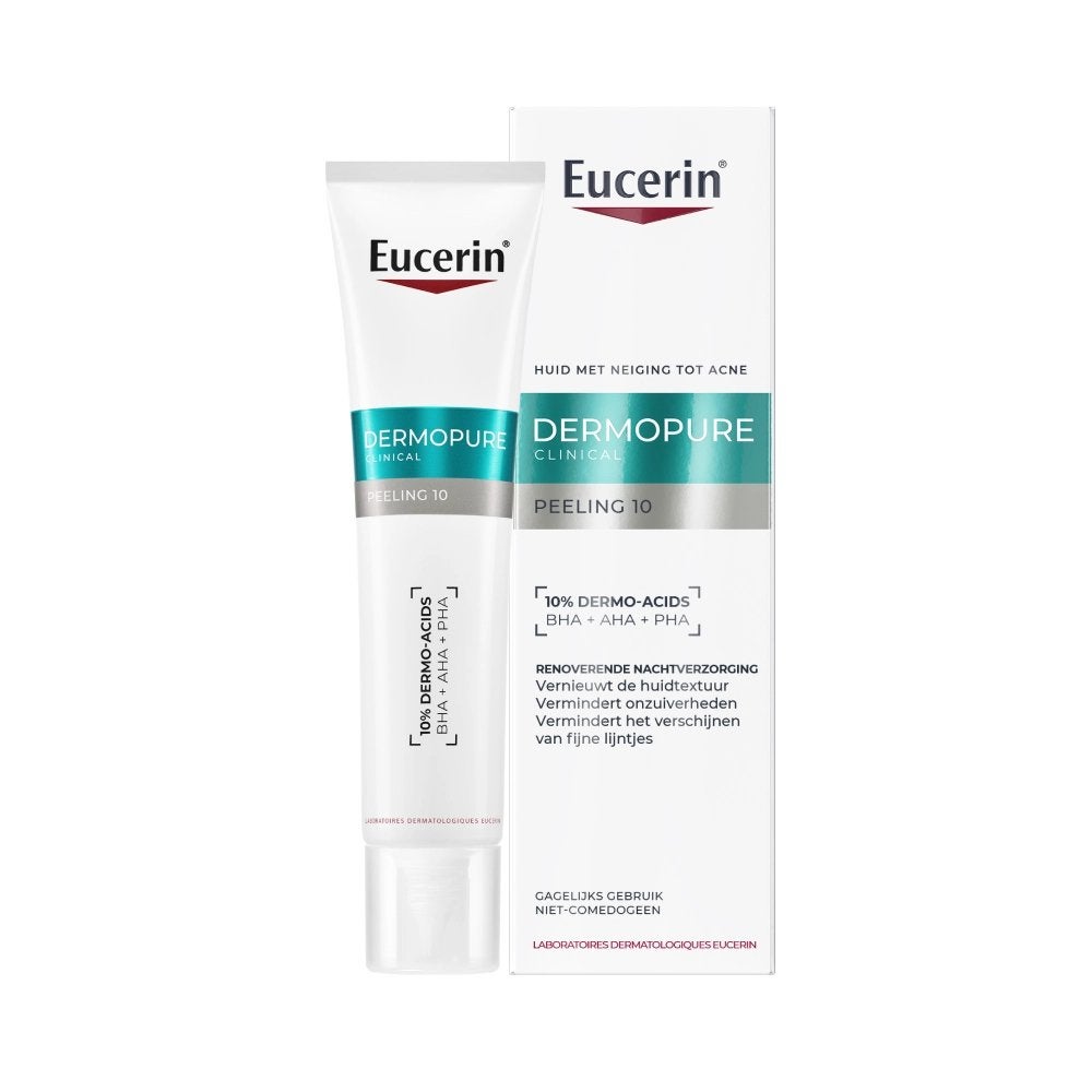 Eucerin DermoPure Clinical Peeling 10 40ml, Verzenden, Nieuw, Gehele gezicht, Verzorging