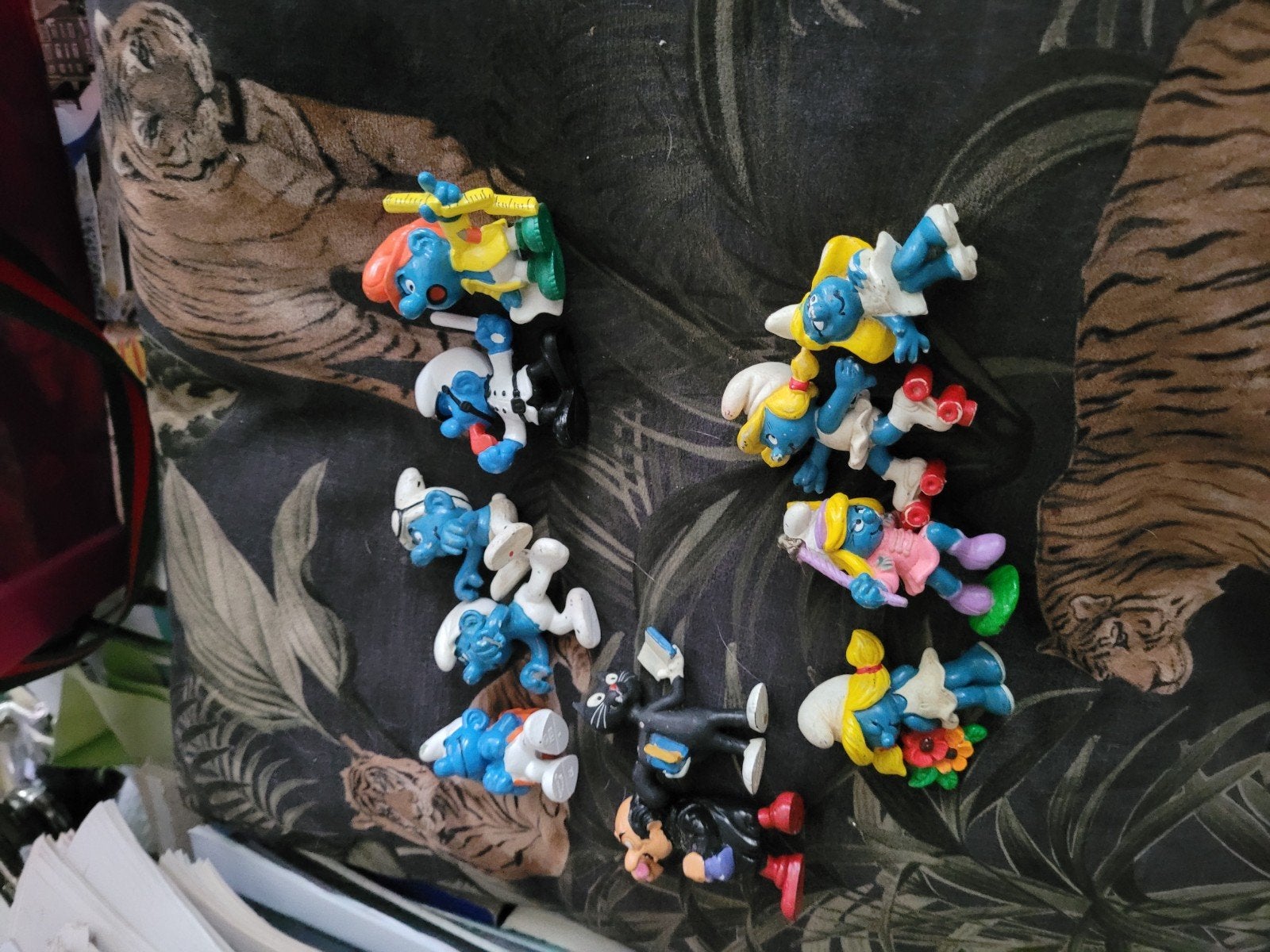 Vintage Smurfen & Gargamel Figuren Jaren '80, Ophalen of Verzenden