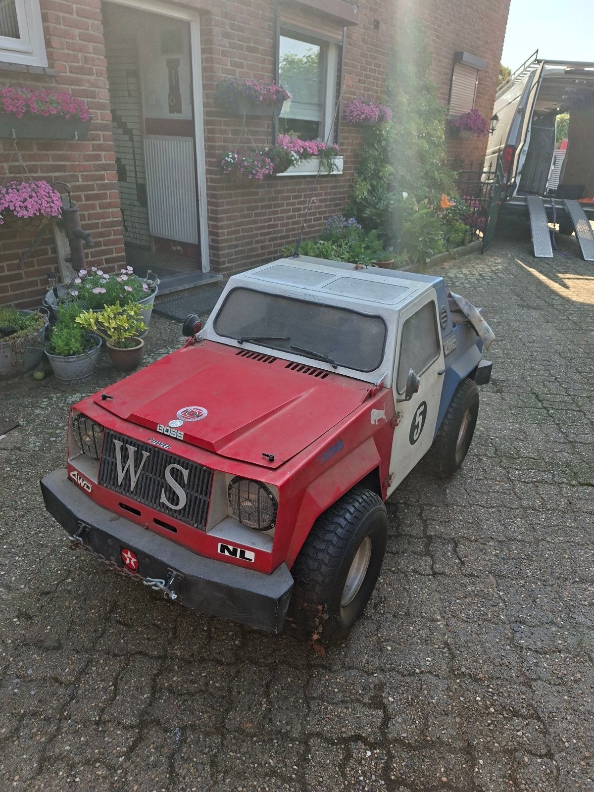 Uniek 1/2 Schaal Mitsubishi Pajero RC Model / Todrod, Ophalen, Gebruikt