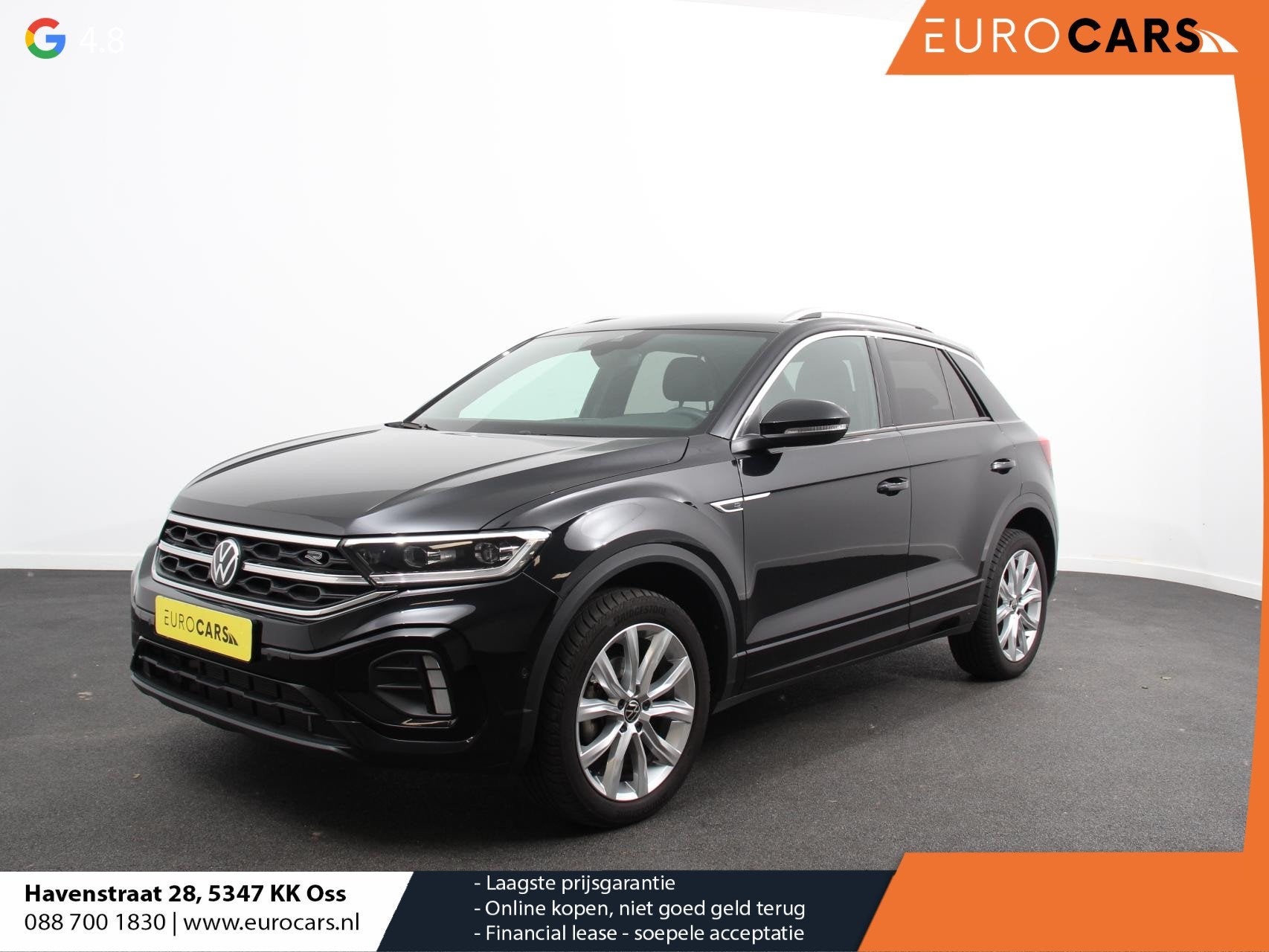 Volkswagen T-Roc 1.5 eTsi R-Line Edition Automaat Navigatie, Auto's, Volkswagen, Automatische klimaatregeling, Stof, 4 cilinders