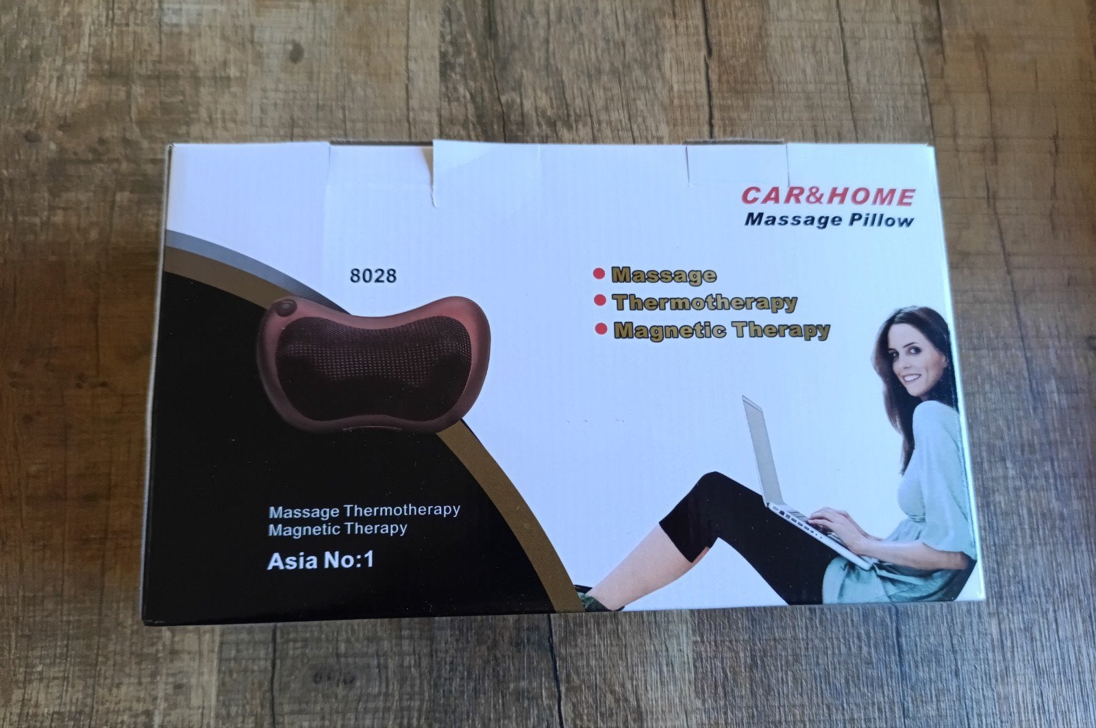 CAR&HOME Massagekussen met Warmte en Magnetische Therapie, Ophalen of Verzenden, Zo goed als nieuw, Massagestoel of Kussen