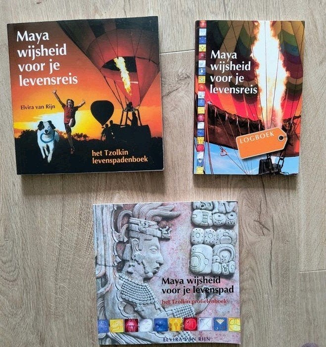 Maya wijsheid voor je levensreis - 3 boeken set, Achtergrond en Informatie, Spiritualiteit algemeen, Verzenden, Elvira van Rijn
