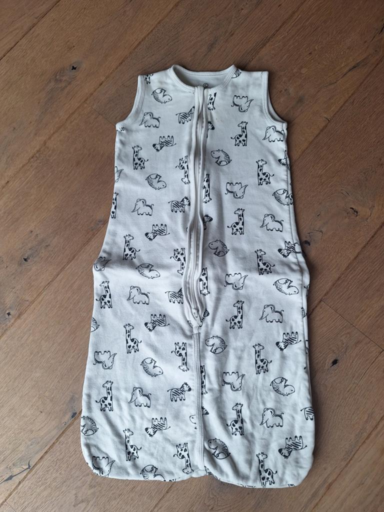 Slaapzak wit zwart kruidvat 68 74 80, Ophalen of Verzenden, 70 tot 85 cm, Slaapzak