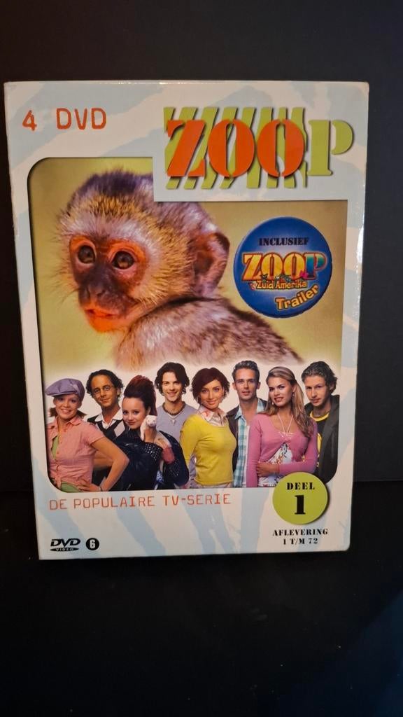 ZOOP De Populaire TV-Serie - Deel 1 (4 DVD Boxset), Gebruikt, Boxset, Ophalen of Verzenden, Vanaf 6 jaar