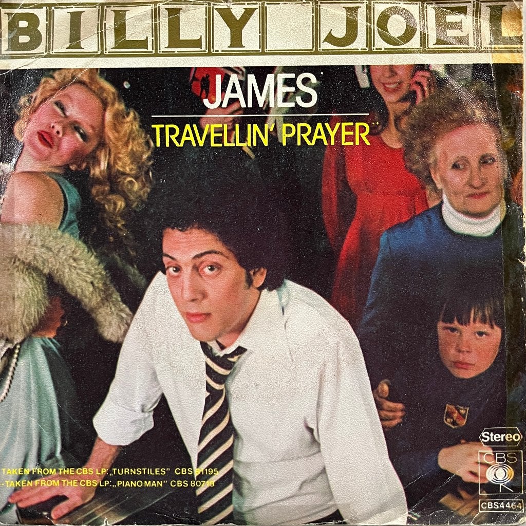 Billy Joel - James, Gebruikt, 7 inch, Ophalen of Verzenden, Beschermende buitenhoes