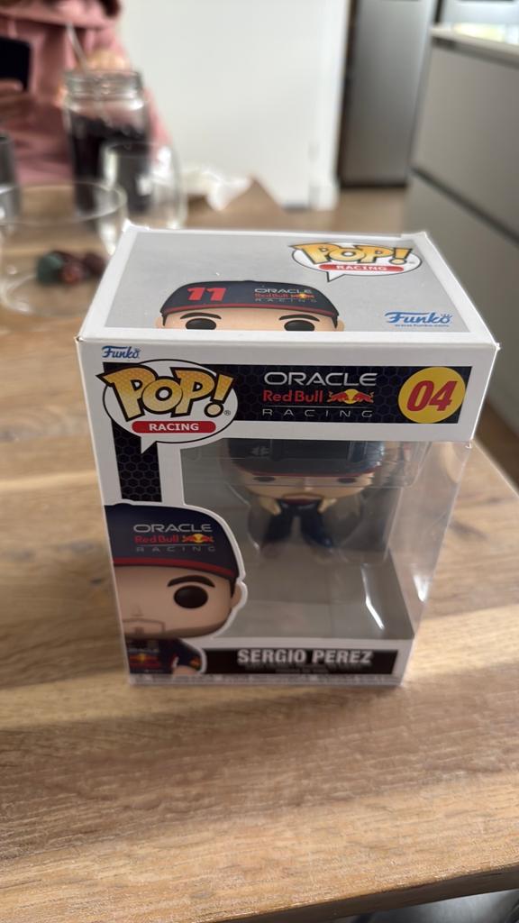 Funko Pop! Racing Sergio Perez Red Bull Formule 1, Ophalen of Verzenden, Nieuw