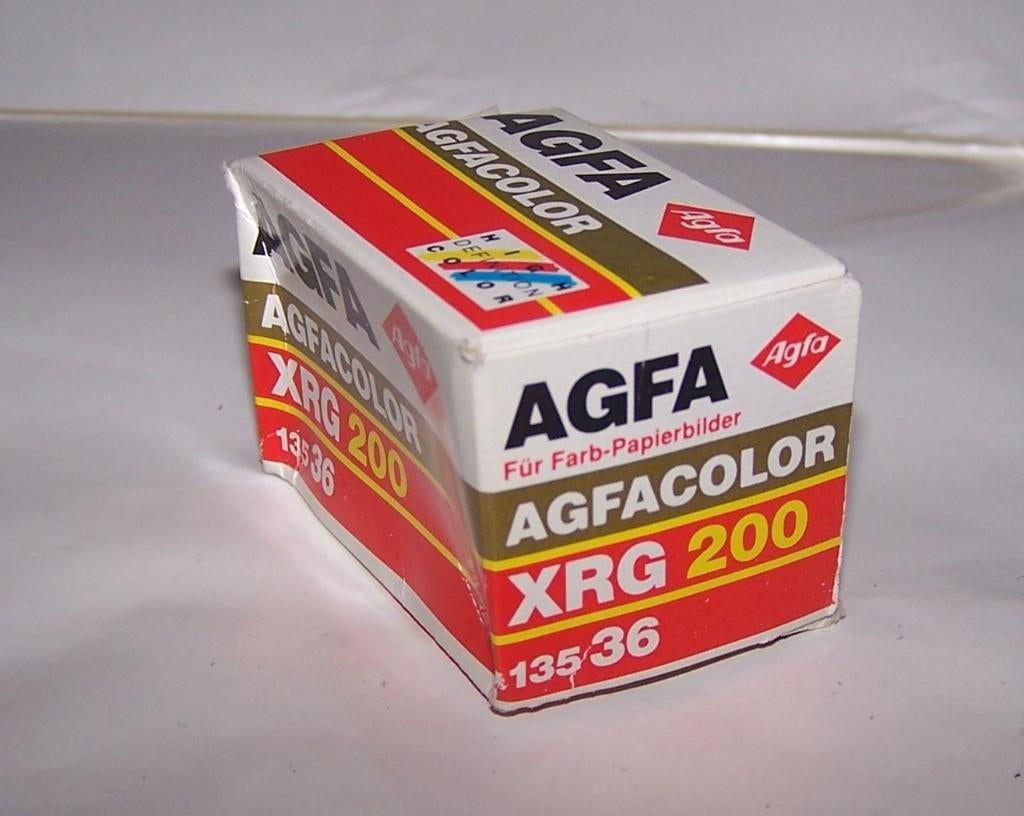 35mm filmrol Agfacolor XRG 200 36 exp. Nieuw in verpakking., Ophalen of Verzenden, Nieuw, Compact, Overige Merken