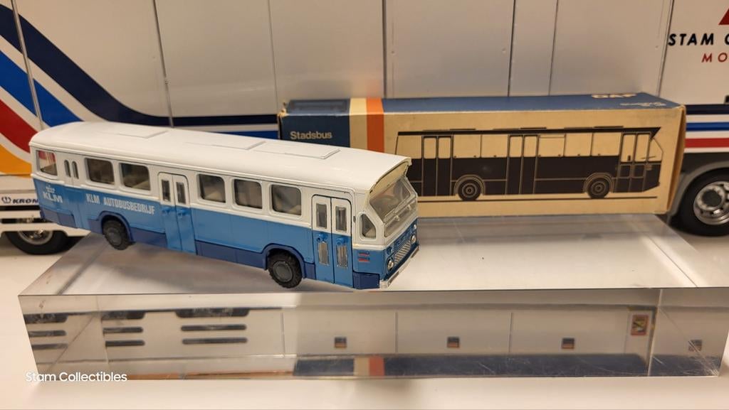 Lion Toys No.38 Daf Stadsbus CityBus KLM Autobusbedrijf, Hobby en Vrije tijd, Modelauto's | 1:50, Ophalen of Verzenden, Zo goed als nieuw