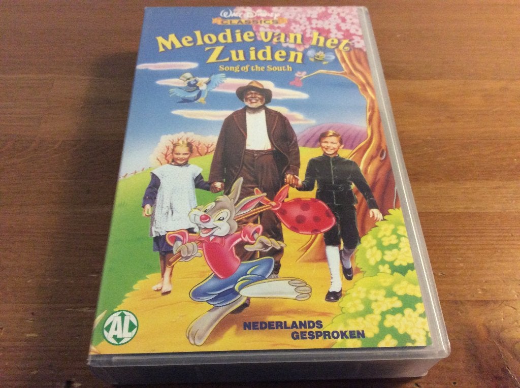 Melodie van het Zuiden. Disneyfilm 1947. VHS, Ophalen of Verzenden, Overige figuren, Gebruikt, Overige typen