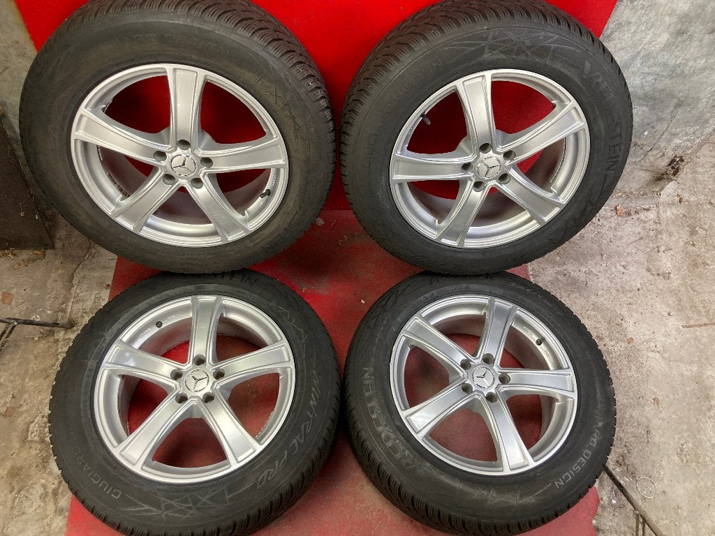 Winterbanden Mercedes GLC 235/60R18 Vredestein, 18 inch, Gebruikt, ., Banden en Velgen