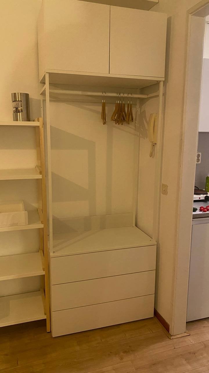 IKEA PLATSA kledingkast, 2 deuren, 3 ruime lades, Ophalen, Zo goed als nieuw, 50 tot 75 cm, 150 tot 200 cm
