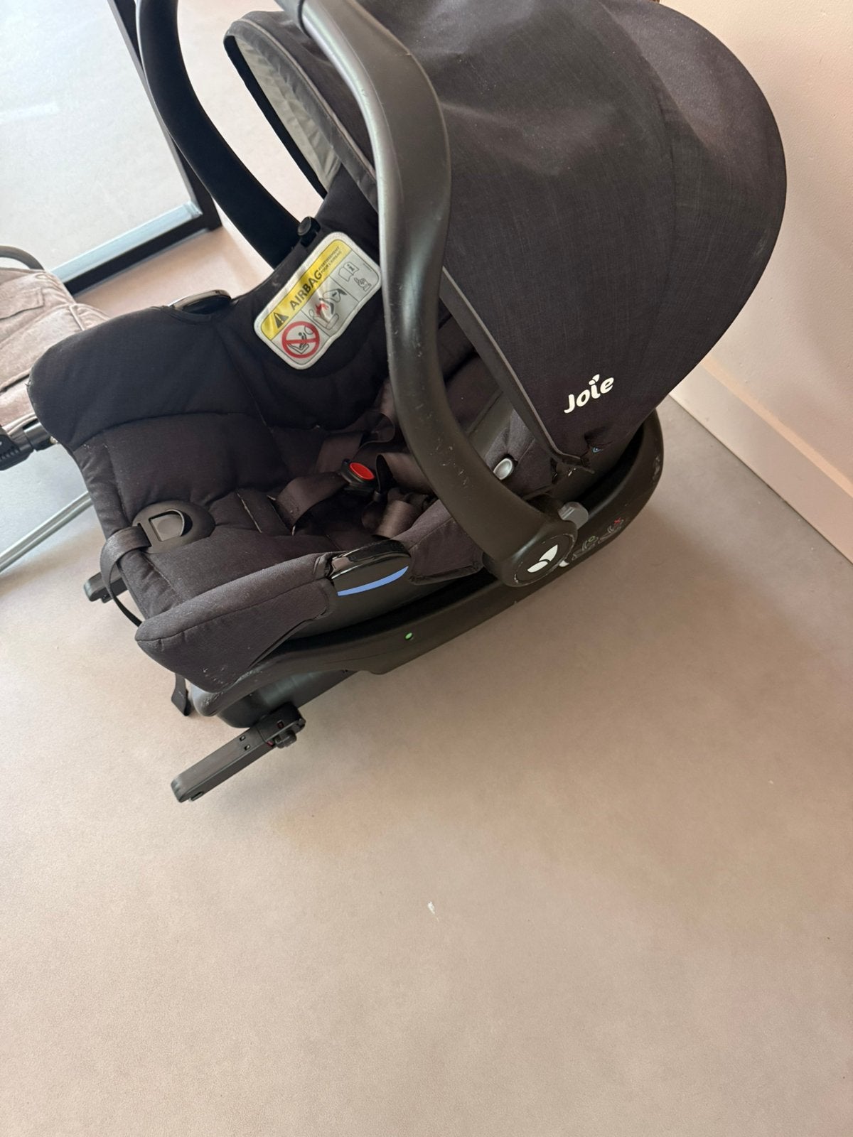 Joie i-Gemm autostoel + ISOFIX base, Autogordel of Isofix, Gebruikt, 15 t/m 36 kg, Ophalen