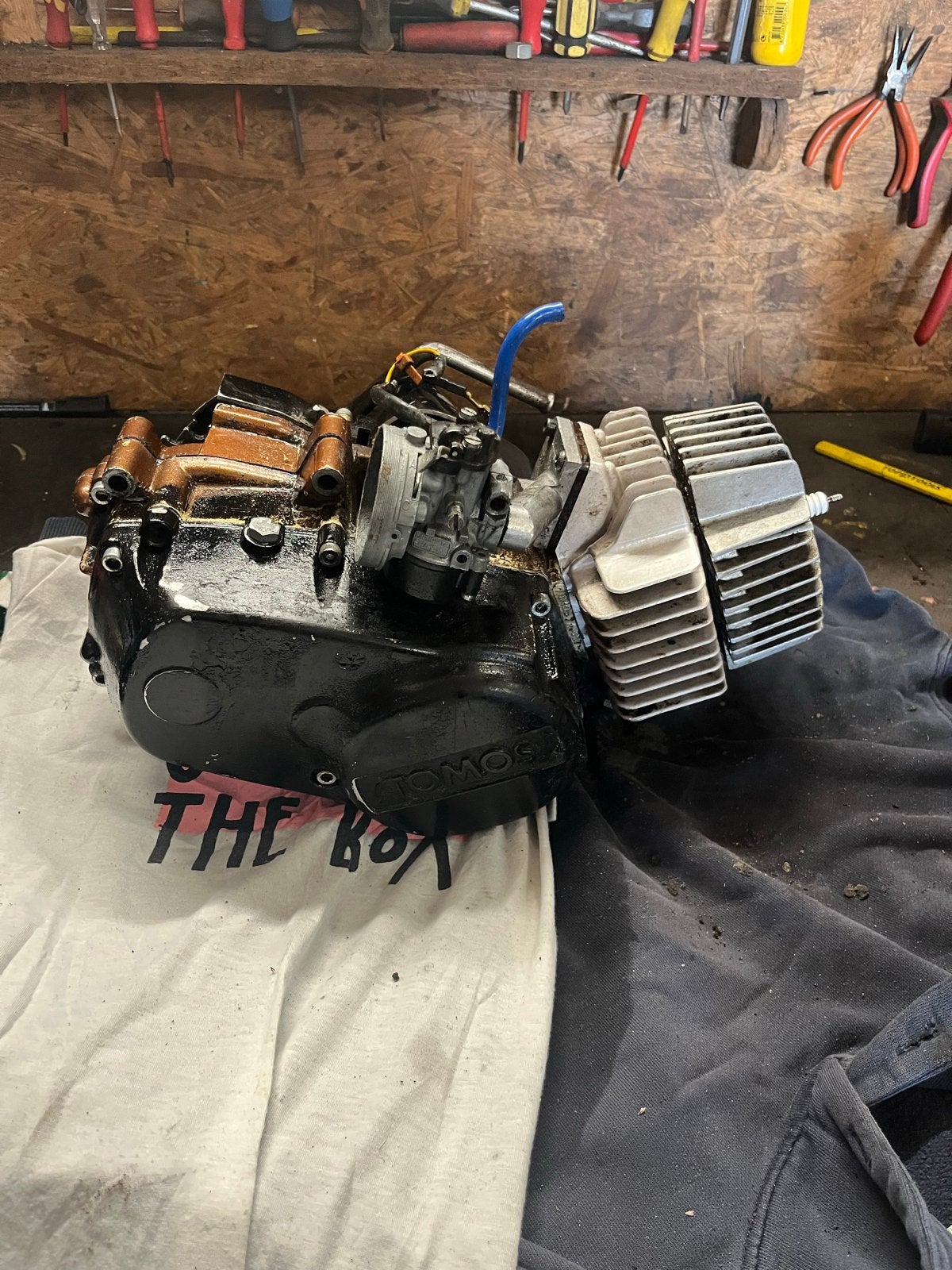 Tomos 70cc blok - DMP cilinder, Ophalen of Verzenden, Gebruikt, Blok
