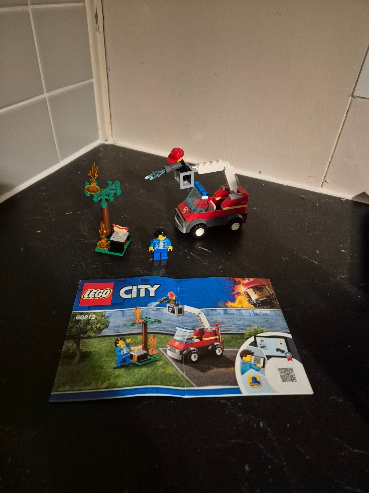 LEGO City Brandweerwagen 60212 met minifiguur, City, Lego, Ophalen of Verzenden, Zo goed als nieuw