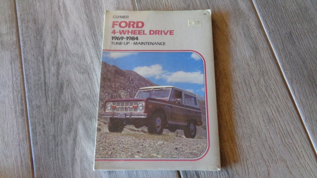 WerkplaatsHandboek FORD 4-WHEEL DRIVE 1969-1984  (NIEUW), Verzenden, Nieuw, Ford