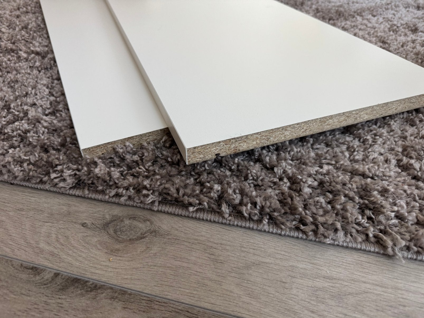 2 Additional IKEA Oxberg/Billy partition boards, Doe-het-zelf en Verbouw, Plinten en Afwerking, Ophalen, Zo goed als nieuw, Mdf