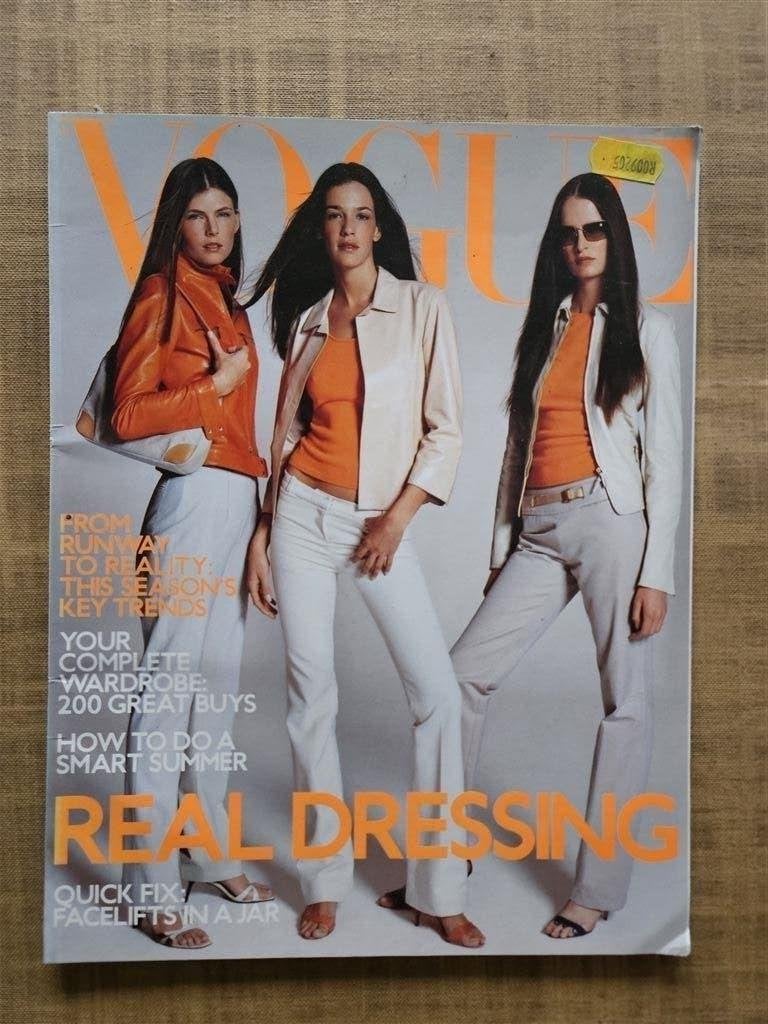 Vintage Vogue Real Dressing magazine 2000, Boeken, Ophalen of Verzenden, Zo goed als nieuw, Glossy