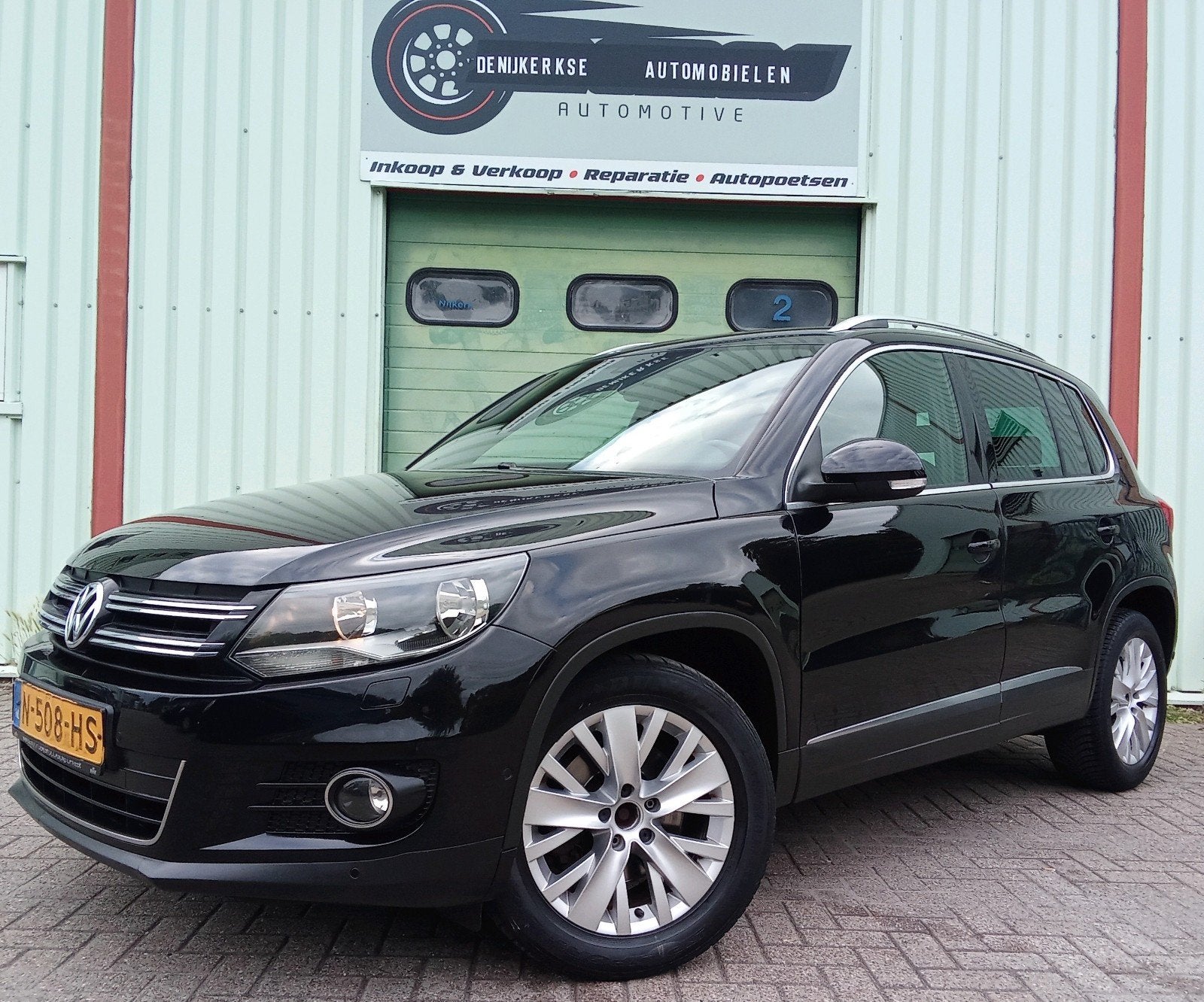 Volkswagen Tiguan 1.4 TSI Autom. | Hoge instap | Navi |, Auto's, Euro 5, Stof, 1800 kg, Navigatiesysteem