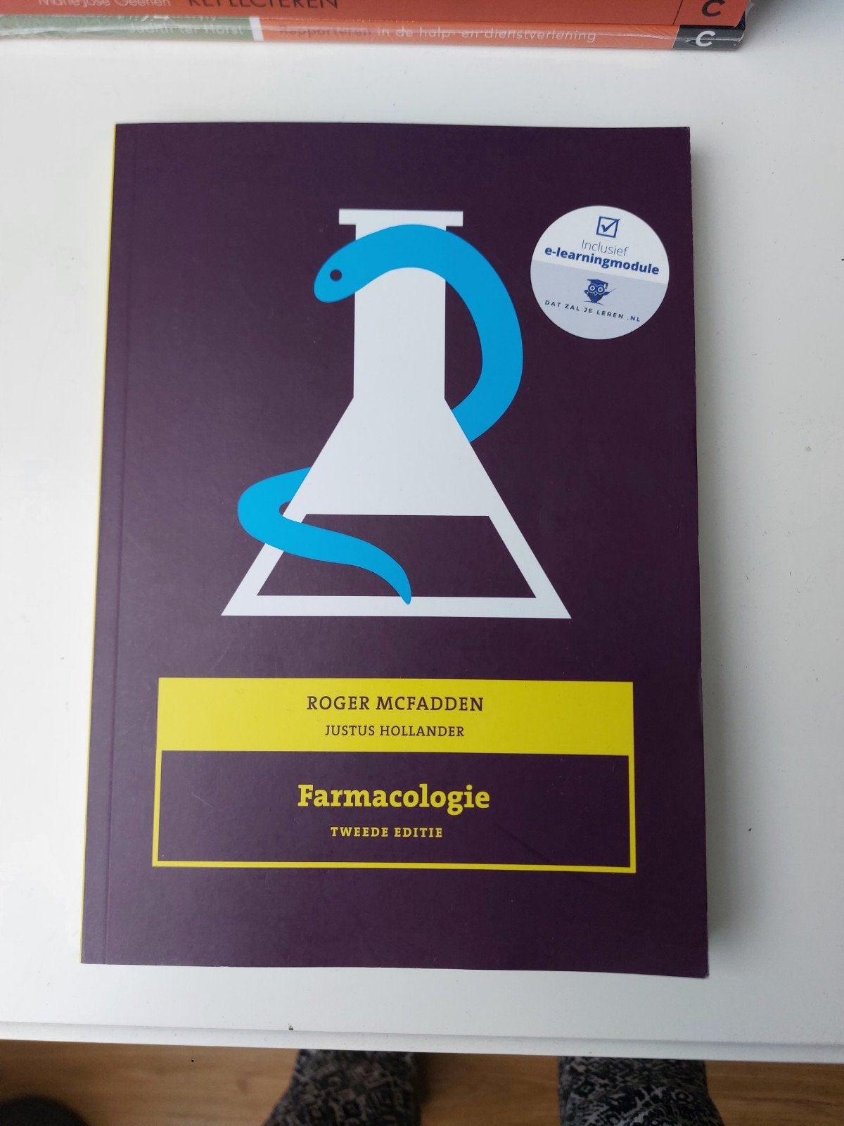 Farmacologie - Tweede Editie (incl. e-learningmodule), Zo goed als nieuw, Beta, Roger McFadden, Justus Hollander, HBO
